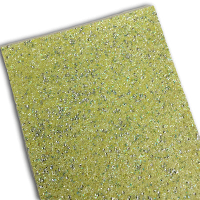 SEQUINS YELLOW Glitter Canvas Sheets