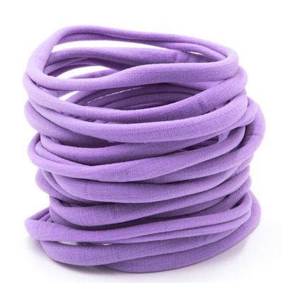 Light Purple Nylon Headbands