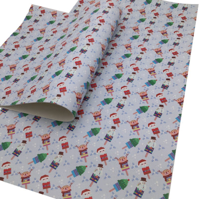 SWEET CHRISTMAS POPS Faux Leather Sheets