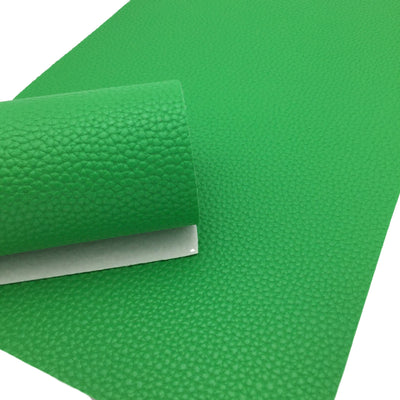 APPLE GREEN Faux Leather Sheets