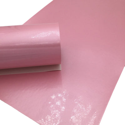 PINK PEARL PATENT Faux Leather Sheets