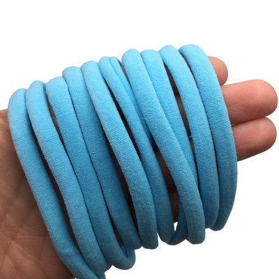 Turquoise Blue Nylon Headbands