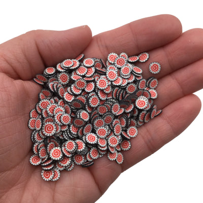SUSHI ROLLS  Polymer Clay Slices