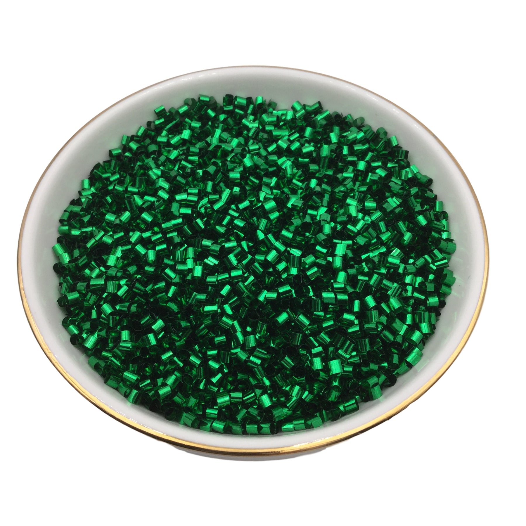 50g GREEN METALLIC Crispy Bingsu Beads – Craftyrific