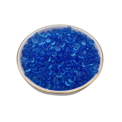 100g Blue Fishbowl Beads, Beads for Crunchy Slime,  Slushie Beads for Slime, Slime Supplies