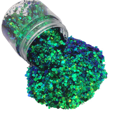 UNDER THE SEA Color Shift Chunky Glitter Mix