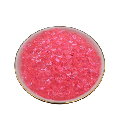 100g Pink Fishbowl Beads
