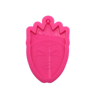 EVIL QUEEN Silicone Mold, Shiny Mold, Silicone Molds for Epoxy Crafts, Resin Craft Molds, Epoxy Resin Jewelry Making Supplies - 2299