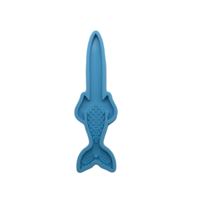 5 Inch Mermaid Tail Dagger Defense Mold for Resin Crafts - 3302