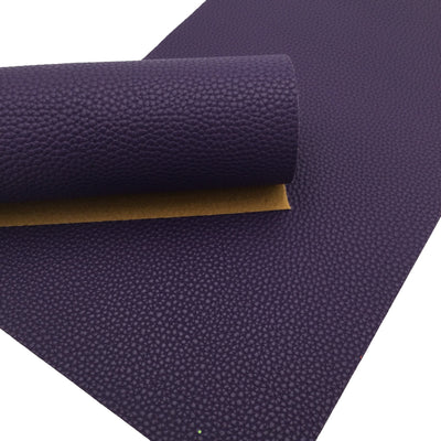 PLUM PURPLE Faux Leather Sheet, PU Leather, Vegan Leather, Leather for Earrings - 0033