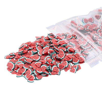 WATERMELON Polymer Clay Slices