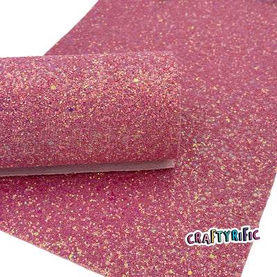 Dusty Rose Chunky Glitter Sheet