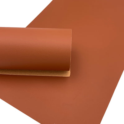 Ginger Spice Faux Leather Sheets