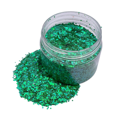 SHAMROCK GREEN Chunky Glitter Mix