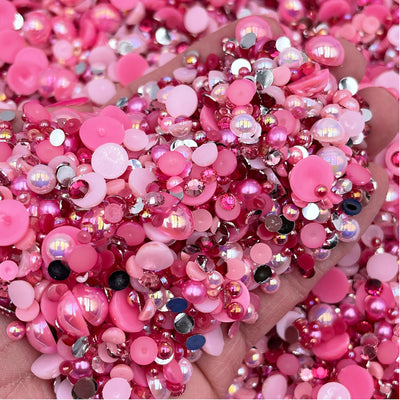 Shades of Pink Pearl Mix