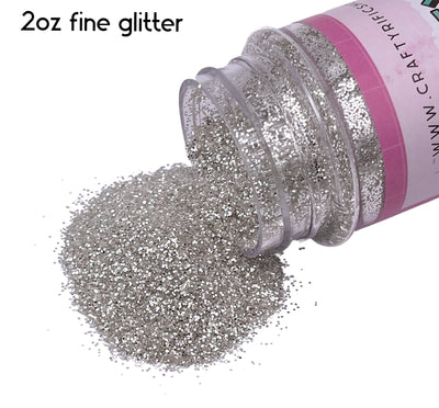 Diamond Dust Fine Glitter 2oz Bottle