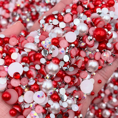 Candy Cane Pearl Mix