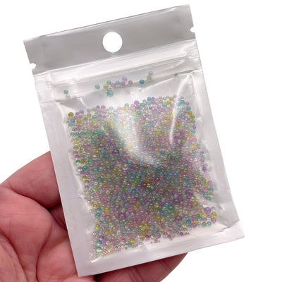 Pastel Rainbow Water Bubble Beads