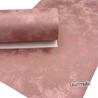 ROSE PINK Oil Slick Faux Leather, PU Leather Sheets, Fabric Sheets, Leather for Earrings,