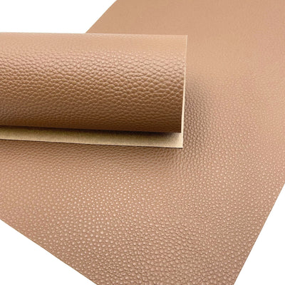 Fudge Truffle Faux Leather Sheet