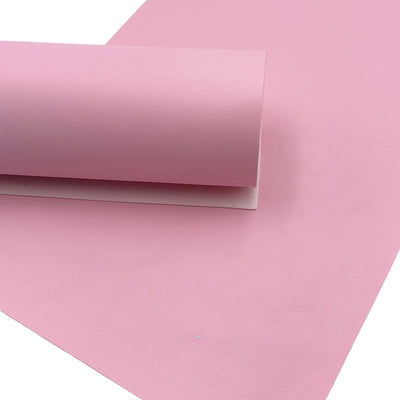 Blush Pink Faux Leather Sheet