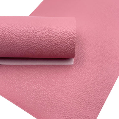 Dusty Pink Pebbled Faux Leather Sheet