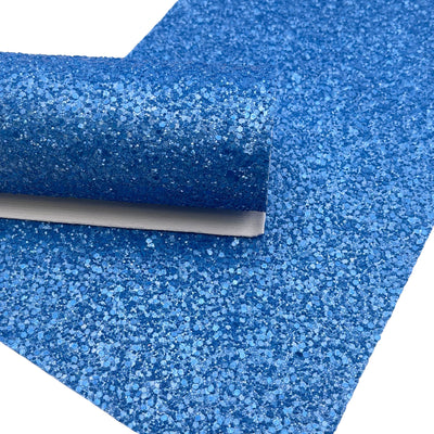 Cobalt Premium Glitter Fabric