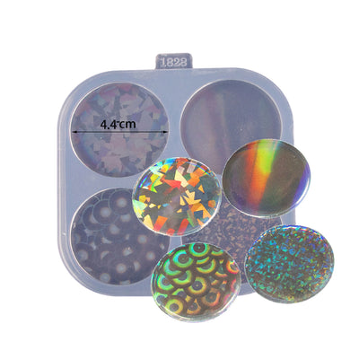 Round holographic mold