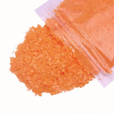 Matte Peachy Chunky Glitter, Polyester Glitter, Solvent Resistant, Premium Quality Glitter for Tumblers