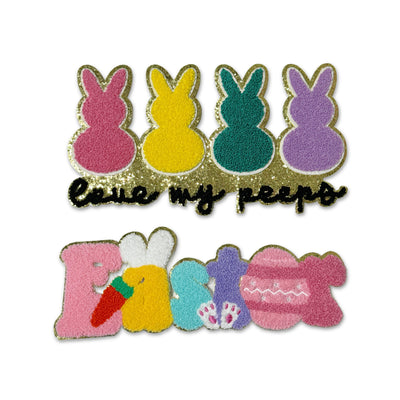 Easter Chenille Iron On Patch